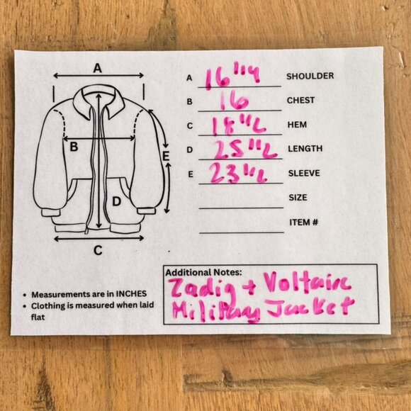 Zadig & Voltaire Kayak Green Utility Military Jacket - Picture 10 of 10